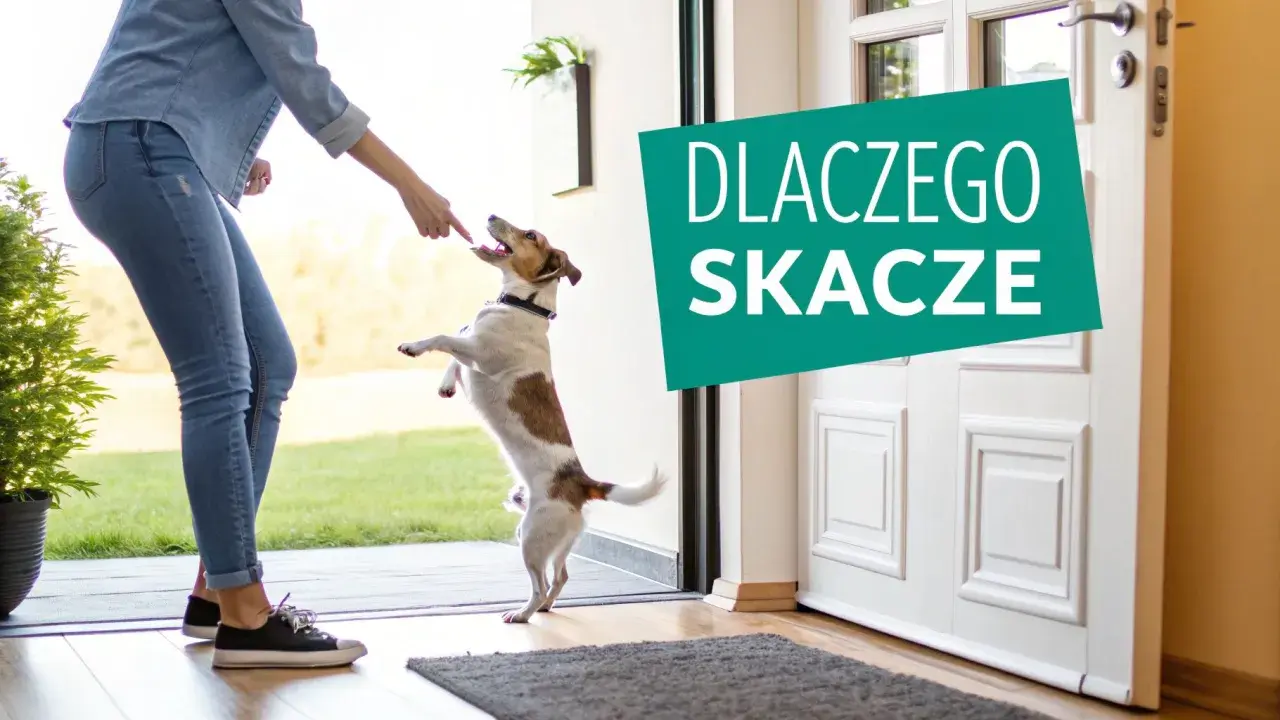 Szkolenie psa, by przestał szczekać, zaczyna się od zrozumienia, dlaczego skacze.